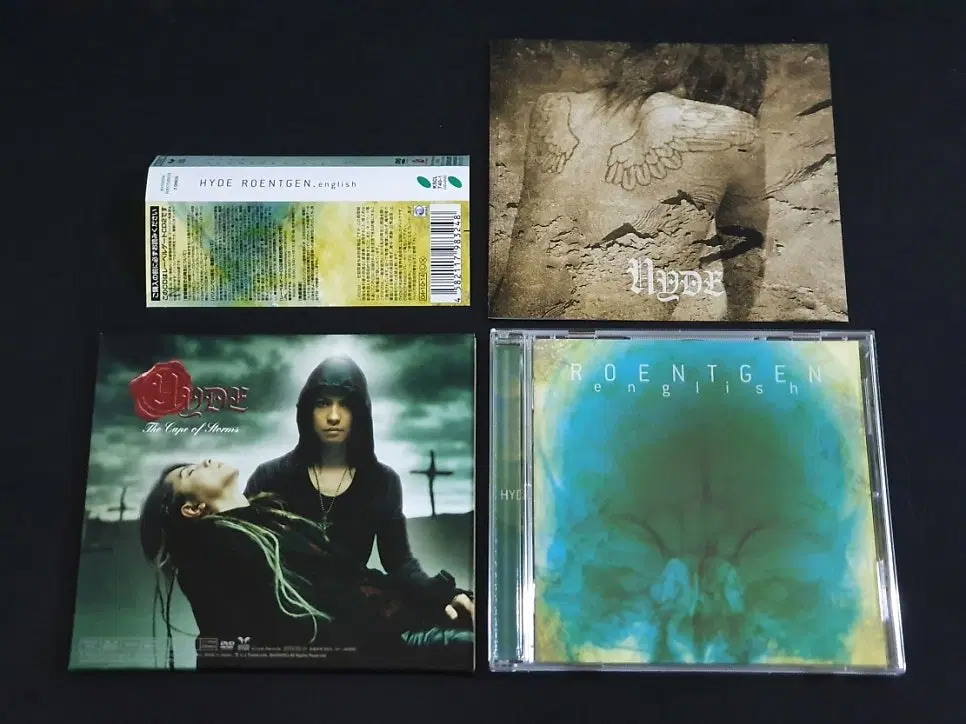 hyde 하이도 솔로 앨범 ROENTGEN english (CD+DVD) 뢴트겐 한정반 라르크앙시엘