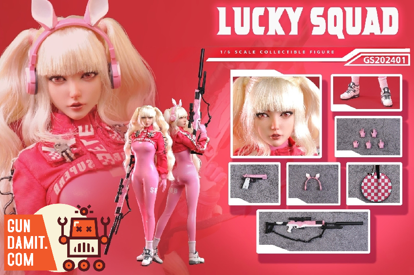 럭키 스쿼드(Lucky Squad) - 앨리스(Alice)' 여성 군인 액션 피규어
