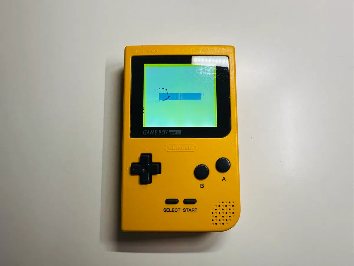 닌텐도 GBP 게임보이 포켓 옐로우 백라이트 개조 하자품 판매 (GBA, 게임보이어드밴스)