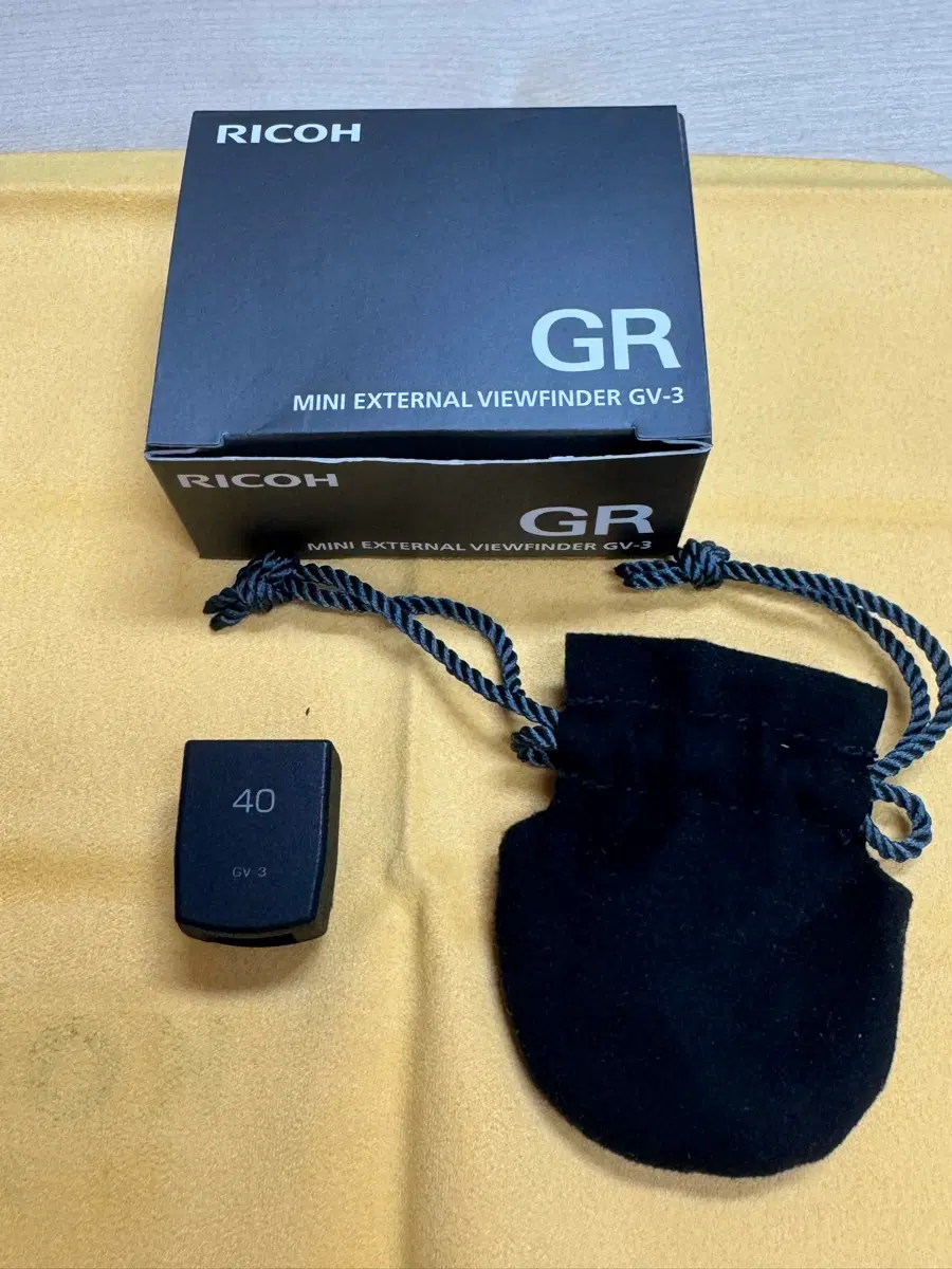 리코 GV-3 외장 뷰파인더 (40mm), GR3x용