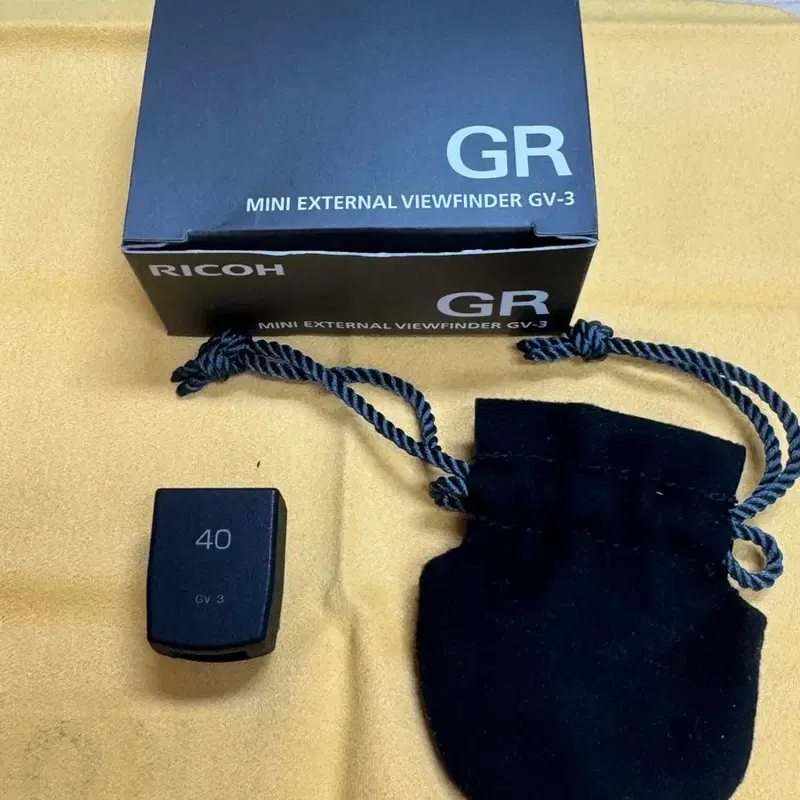 리코 GV-3 외장 뷰파인더 (40mm), GR3x용