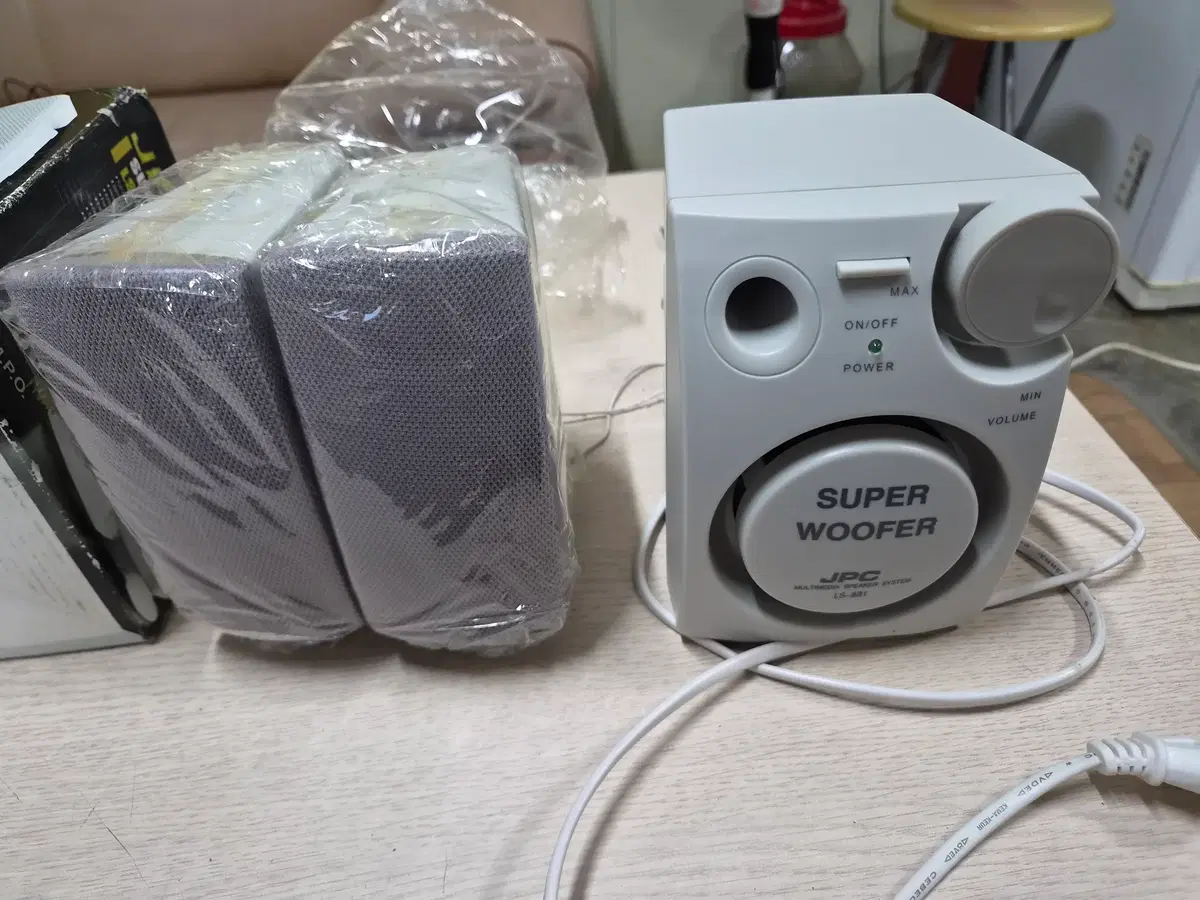 JPC LS-881 우퍼 2.1채널 스피커 미사용