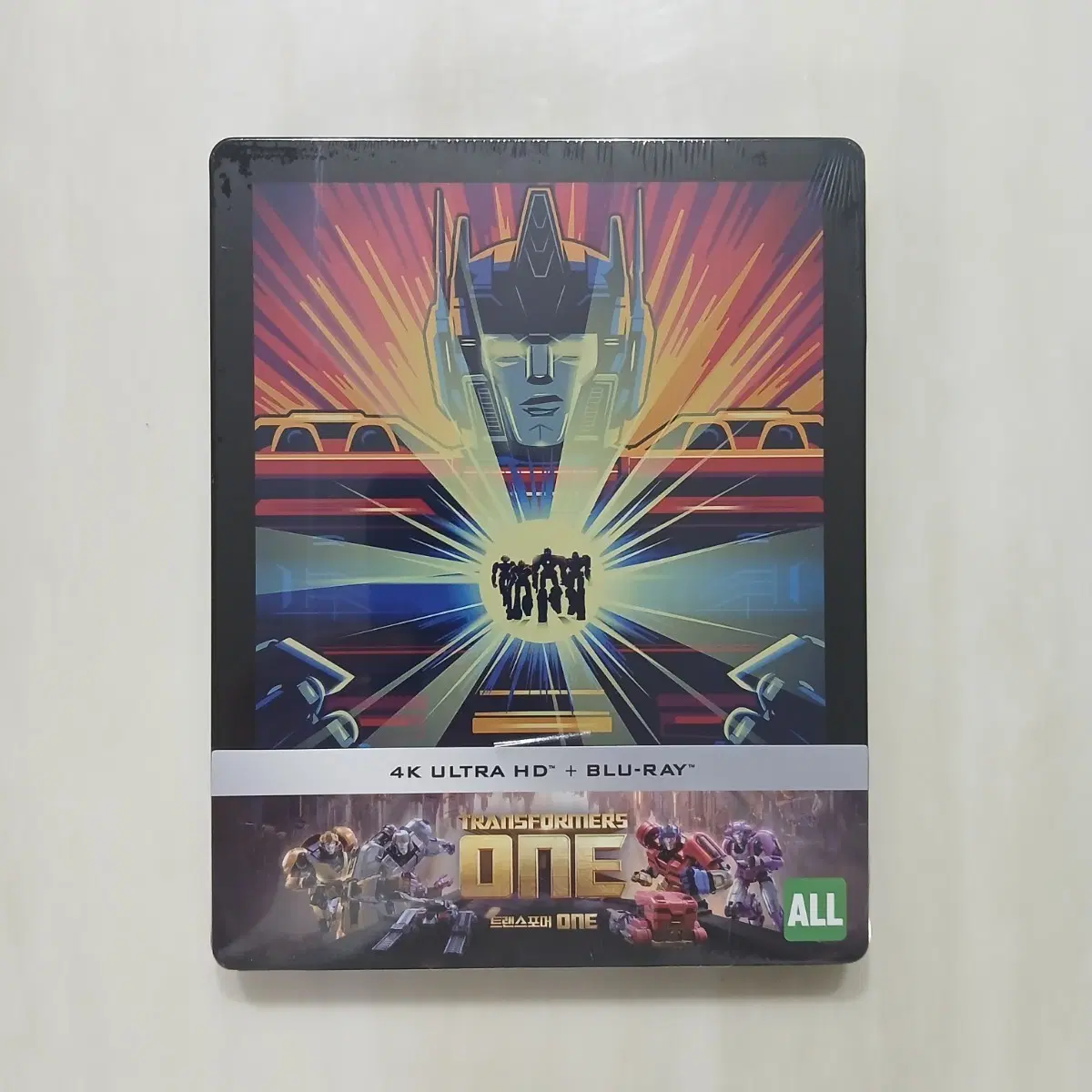 트랜스포머ONE 4KUHD+2D스틸북 한정판