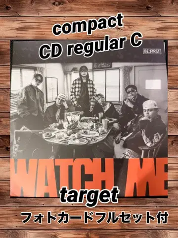 BE:FIRST WATCHME CompactC Target 트레이딩 카드 풀세트