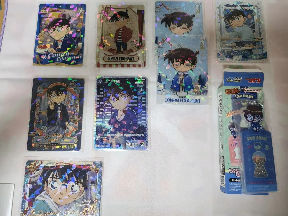 명탐정 코난 TCG 카드 코난 아크릴 참 일괄로 팝니다