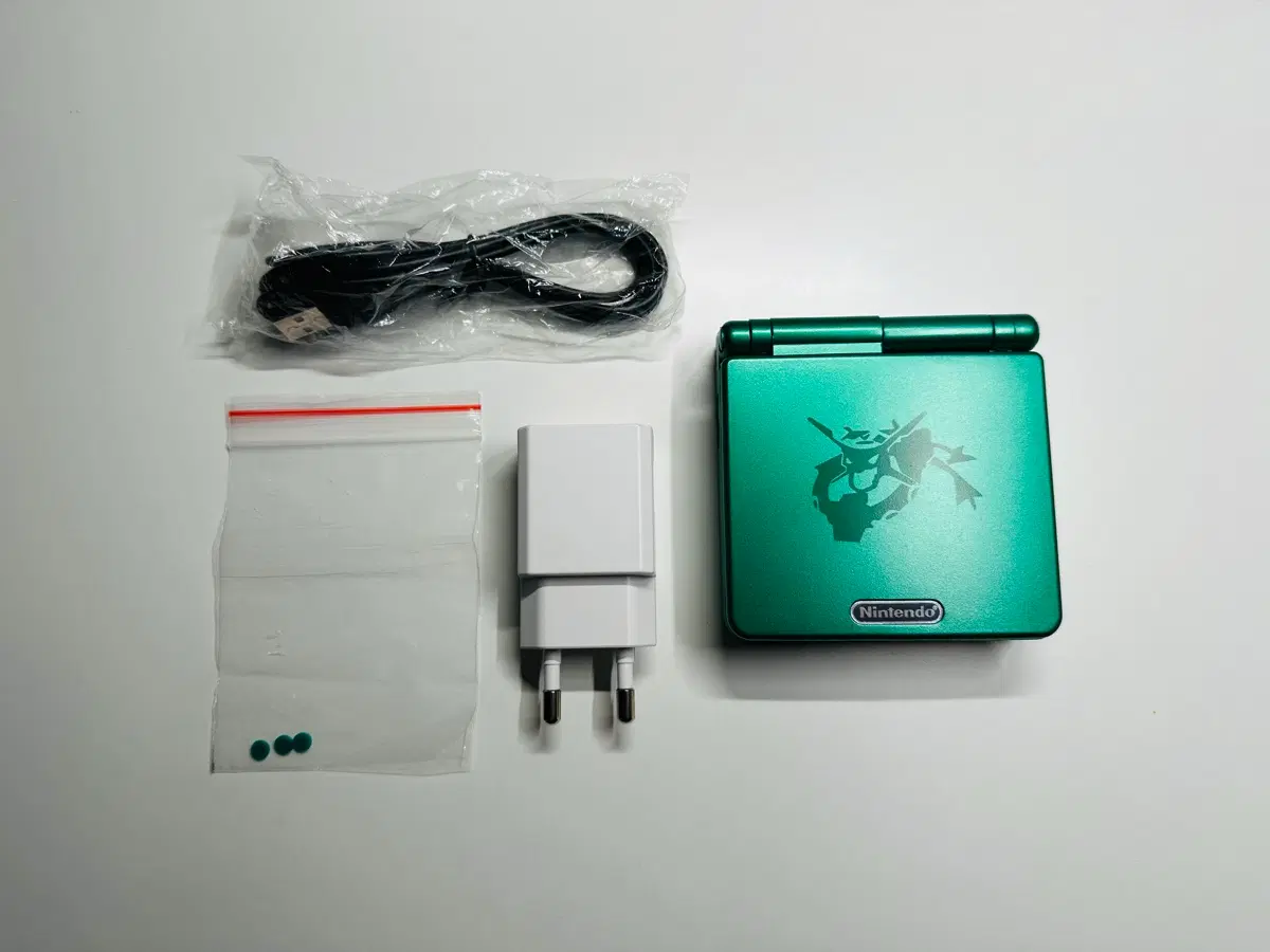 닌텐도 GBA SP 게임보이 어드밴스 SP 포켓몬스터 레쿠쟈 하우징품 판매 (DSL)