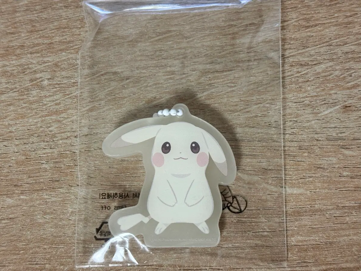 포켓몬 포코피아 창백카츄 야광 키링 미개봉