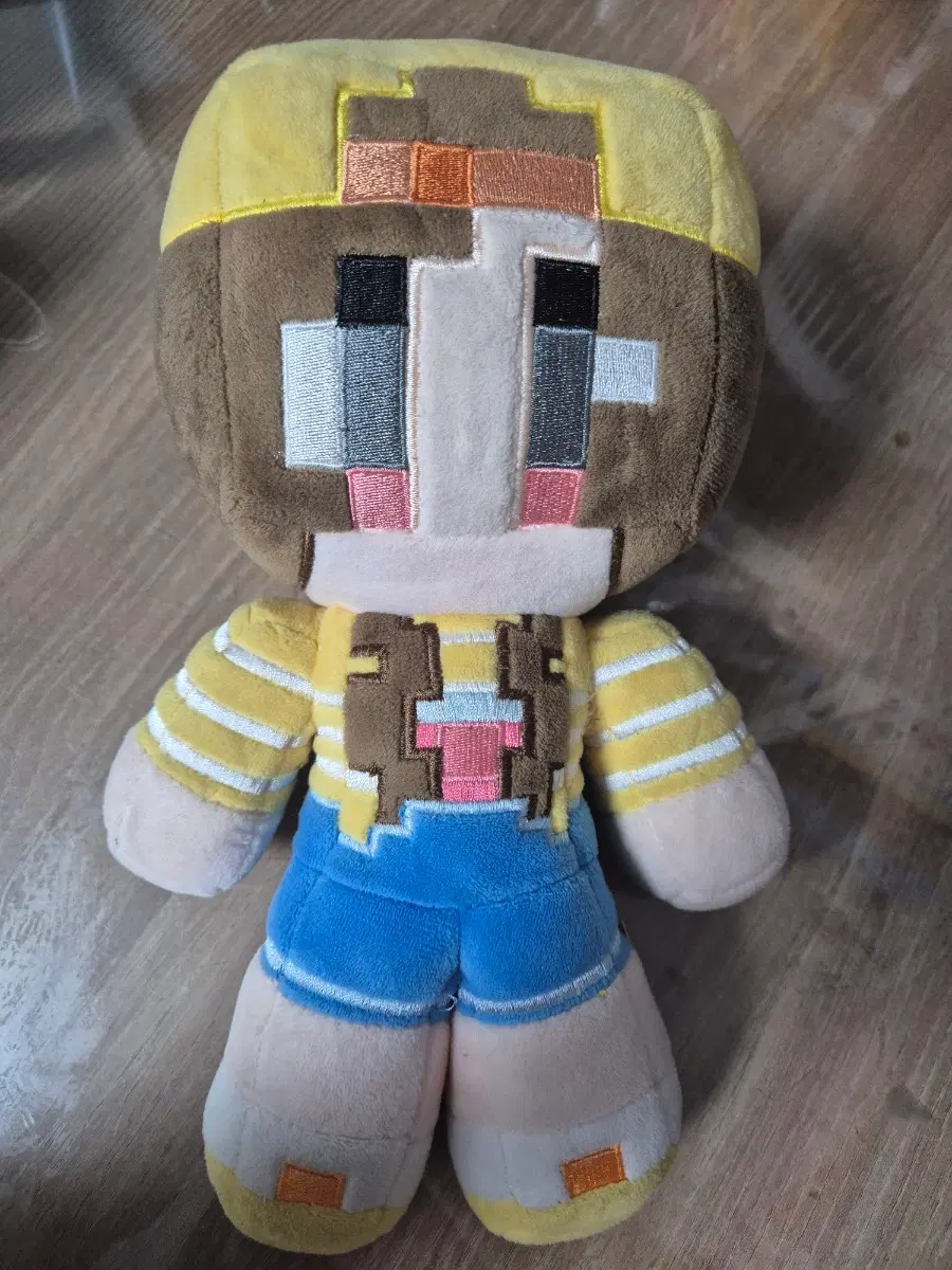 샌드박스 프렌즈 굿즈 잠뜰 캐릭터 슬립그라운드 봉제인형 25cm 마인크래프트 중형인형