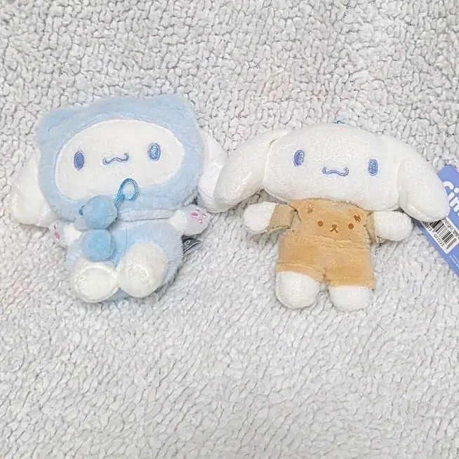 시나모롤 인형 파란색/갈색