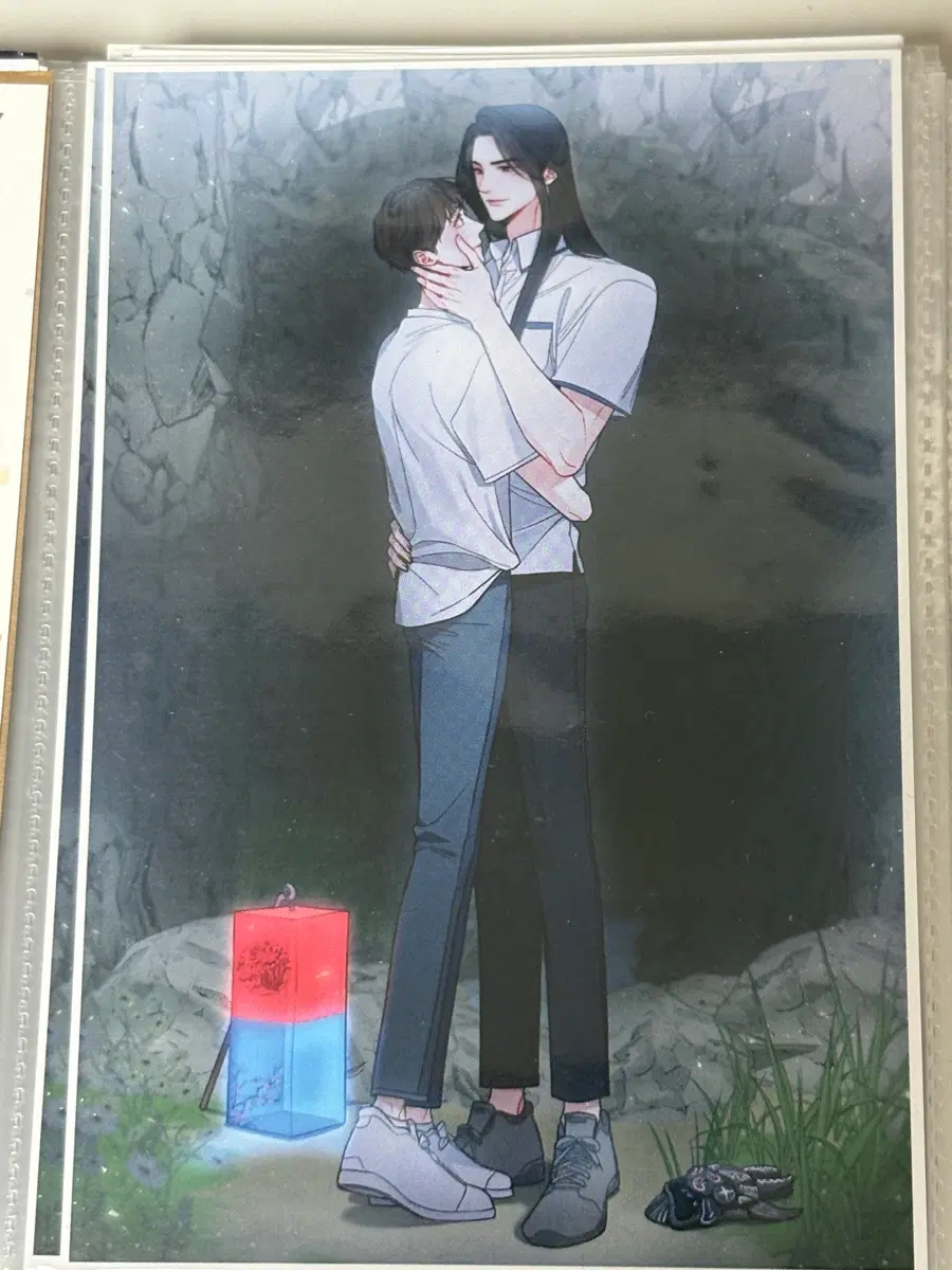 BL 단밤술래 채팔이 엽서 2장