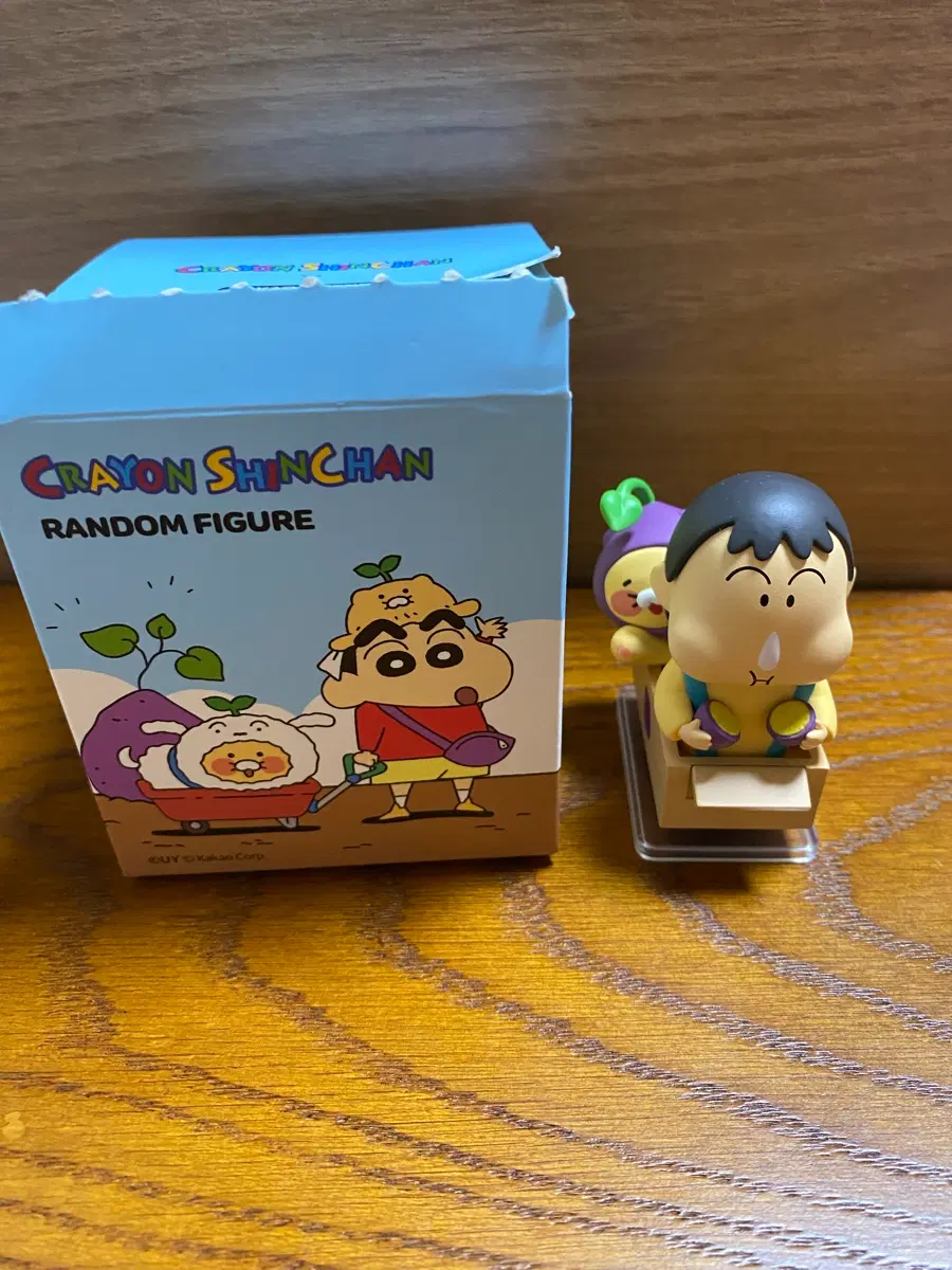 짱구 카카오프렌즈 춘식이 콜라보 피규어- 맹구
