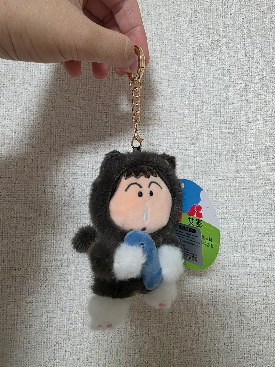 짱구는 못말려 맹구 고양이 키링