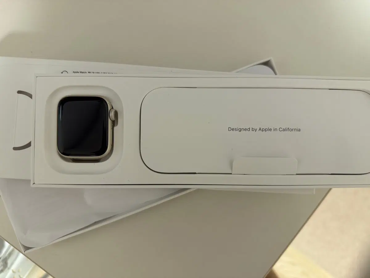애플워치 SE 3 40mm GPS+셀룰러 스타라이트(상자, 충전기O)