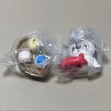 영화 치이카와 인어섬의 비밀 가챠 데스크탑 피규어 2개 1