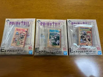 제일복권 FAIRY TAIL E상 아크릴 스탠드 3종 세트