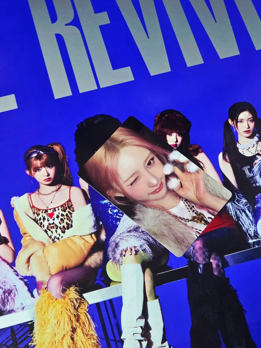 ive revive+ 엘피 앨범 + 가을 포카
