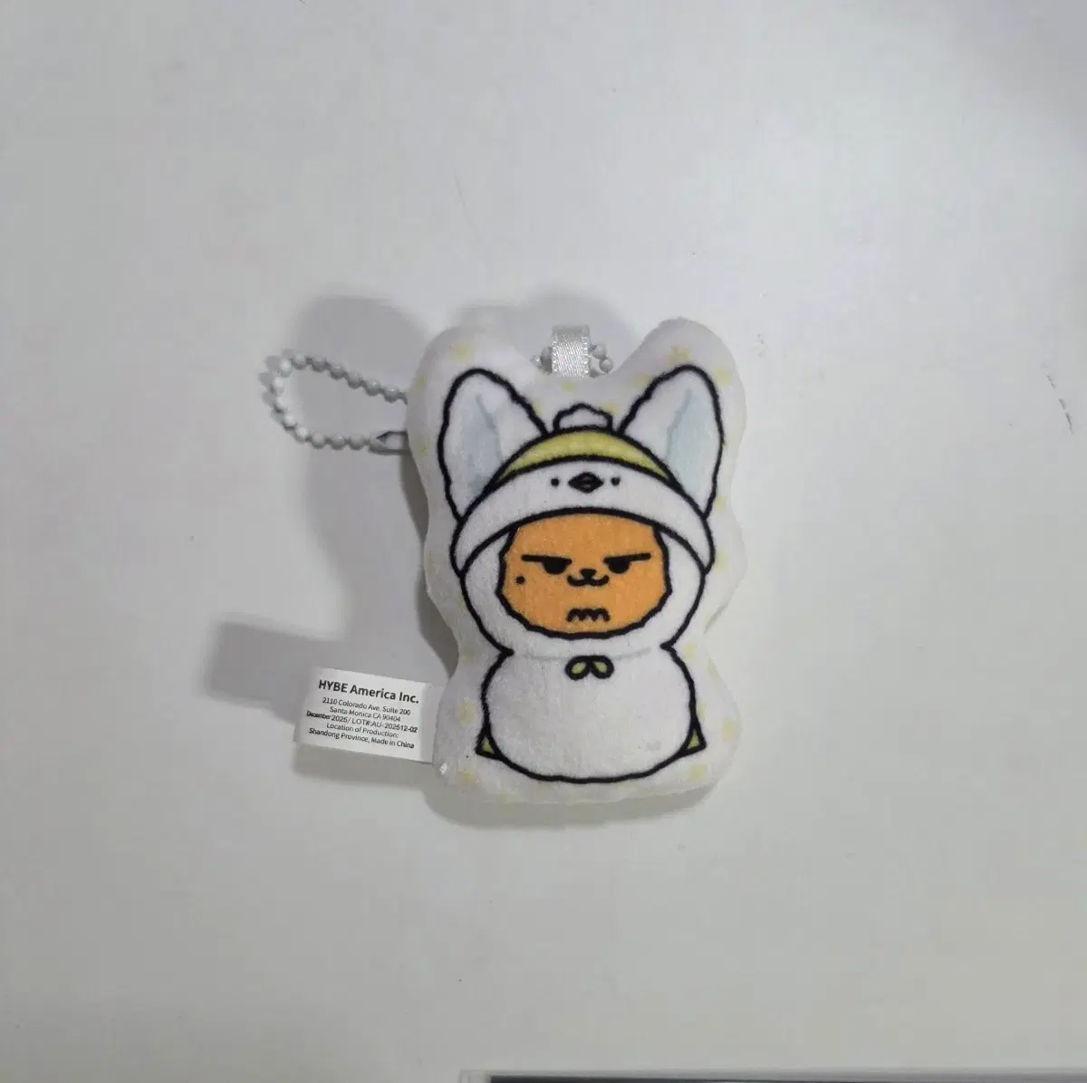 투바투 뿔바투 홀리데이 쿠션 키링 황춘