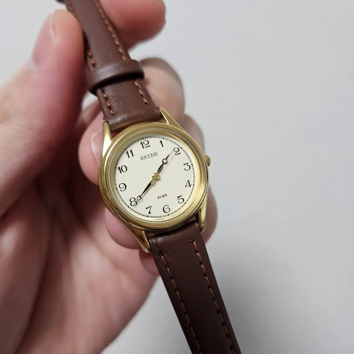 세이코 알바 석세스 빈티지 여성 쿼츠 시계 Seiko Alba Success Quartz