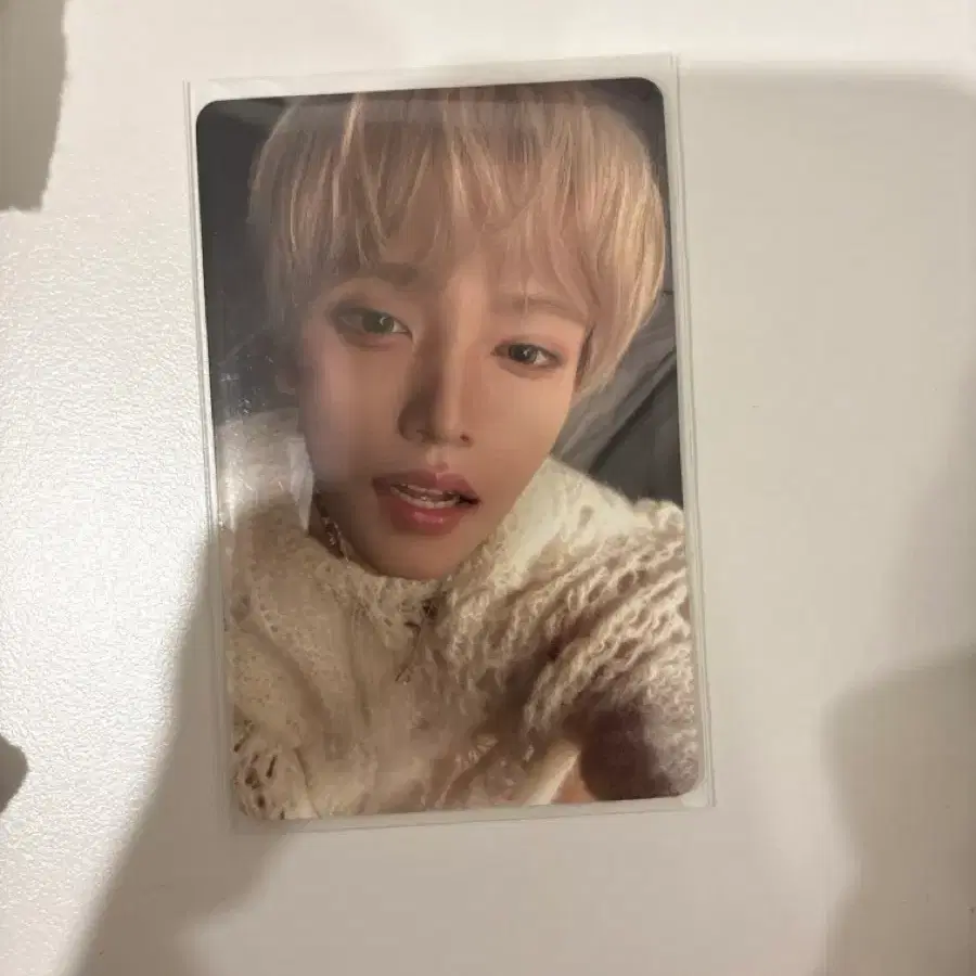 장한음 워너 앨범 포카 포토카드