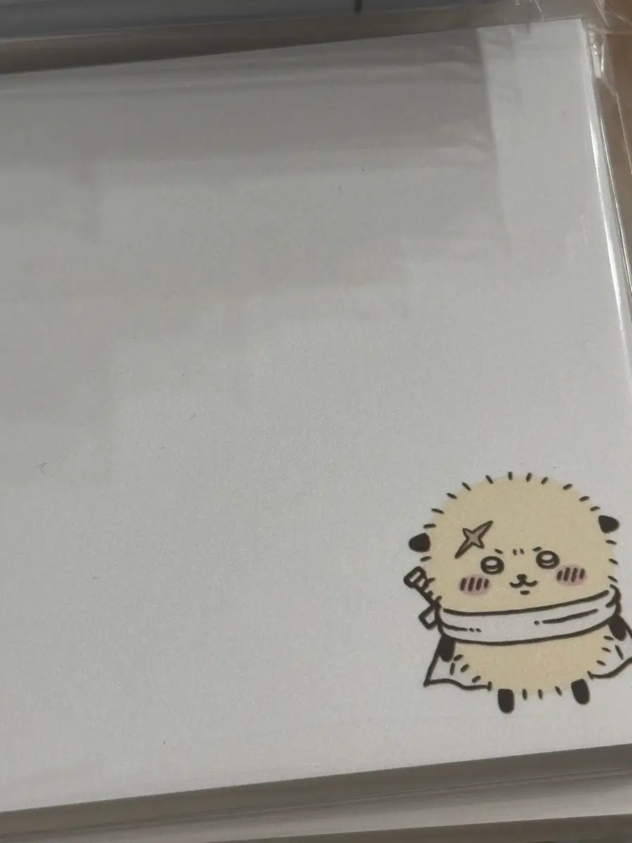 치이카와 랏코 떡메모지 떡메 문구 다꾸 포용