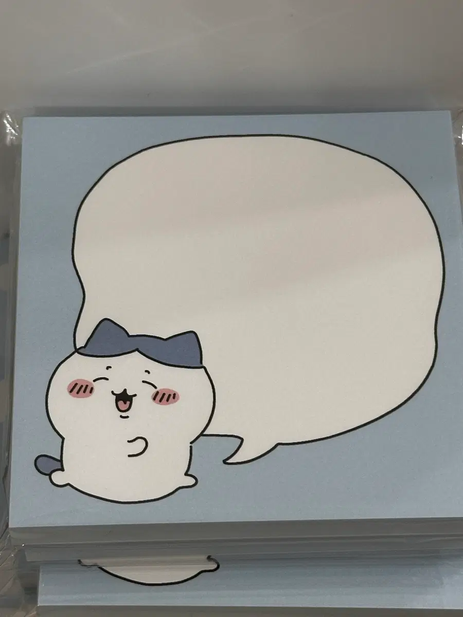 치이카와 하치와레 떡메모지 떡메 문구 다꾸 포용
