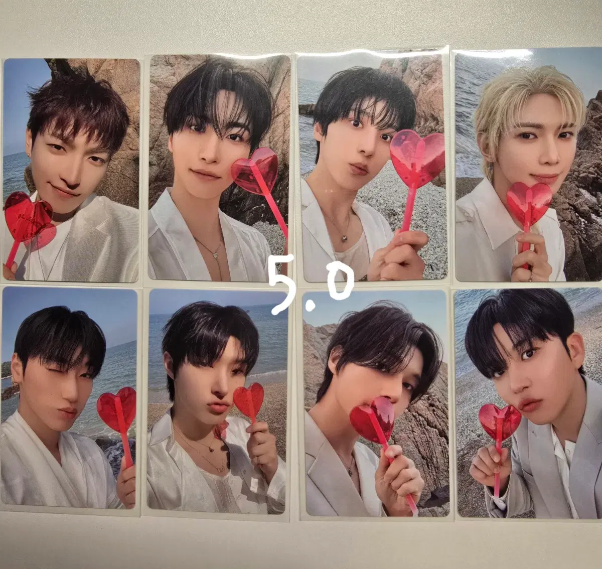 미개봉 에이티즈 입장 포카세트 일괄 양도