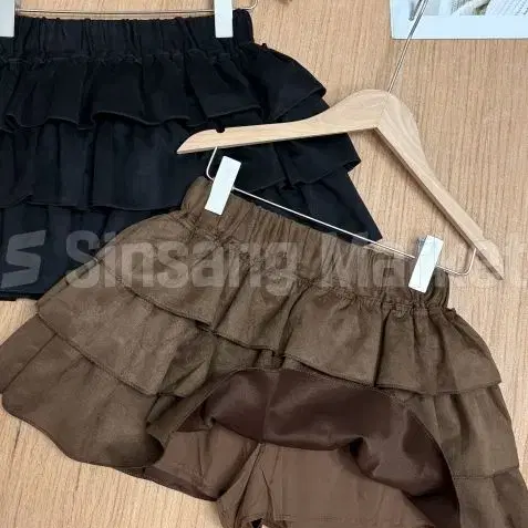[빠른발송] 키키캉캉sk 가을 스웨이드 속바지내장 러블리 데일리 캐주얼룩