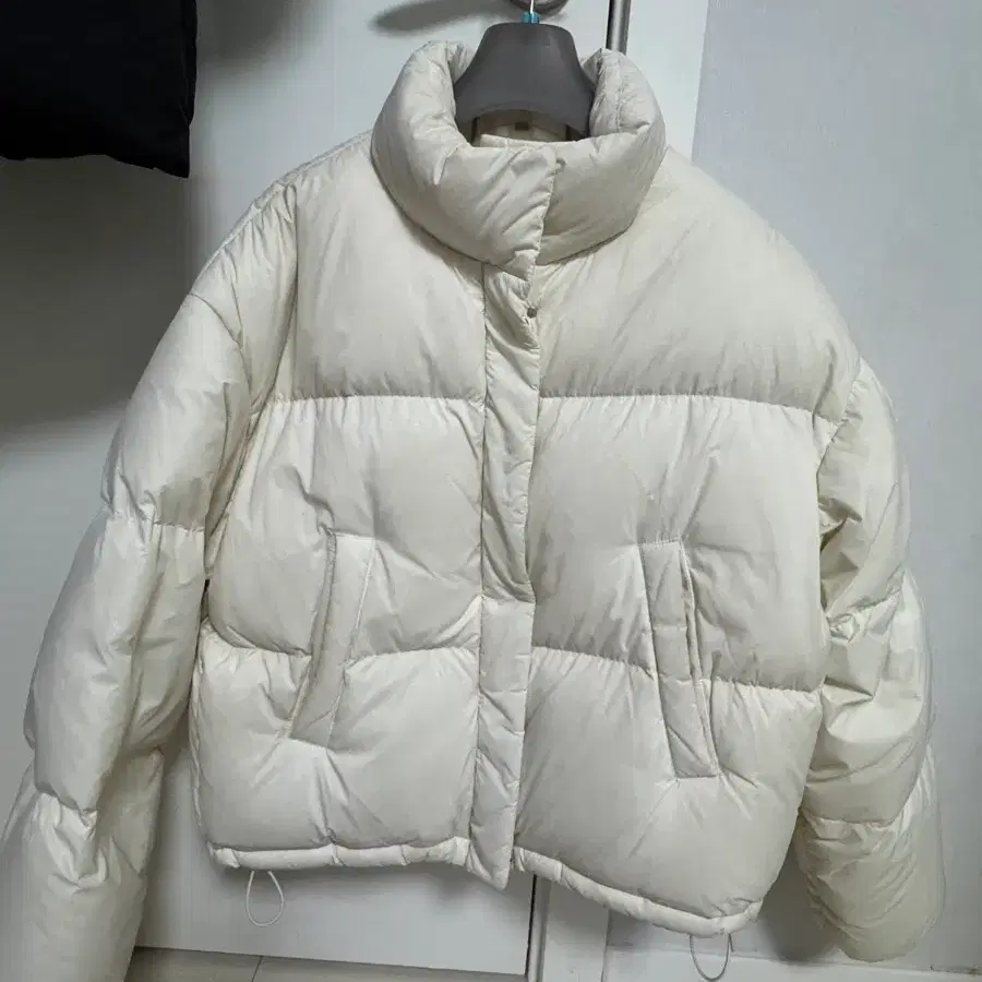 Keds 클라우드 숏패딩 크림