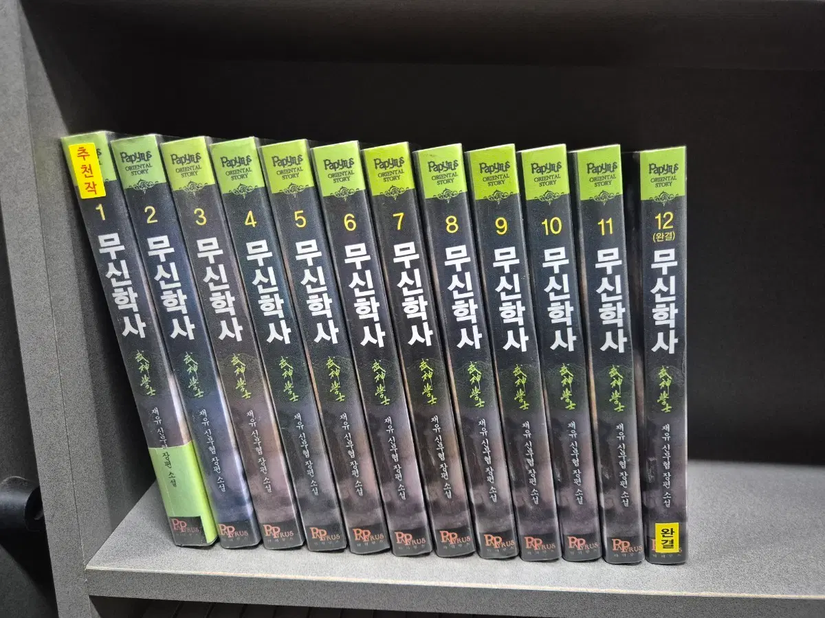 무신학사(재유신무협소설)1~12완 추천작