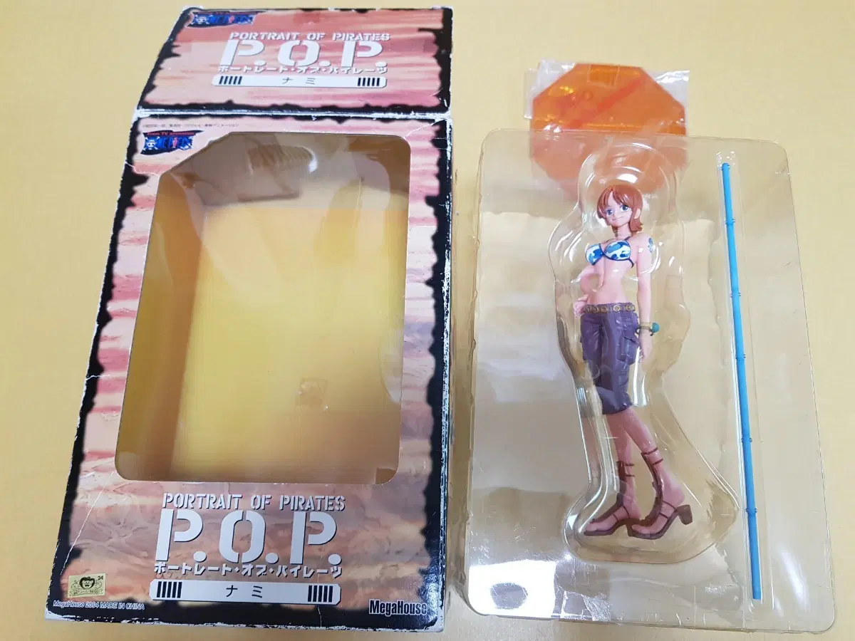 메가하우스 pop 원피스 나미 피규어 초판 개봉 하자