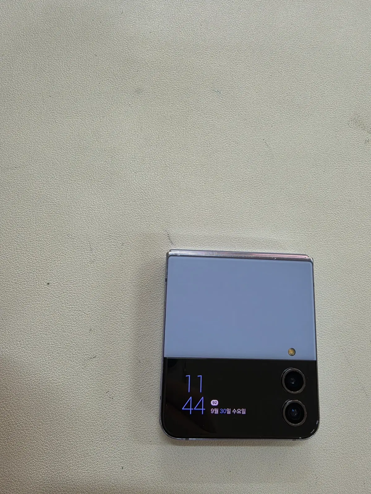 갤럭시 Z플립4블루 512GB 무잔상 정상공기기 중고폰