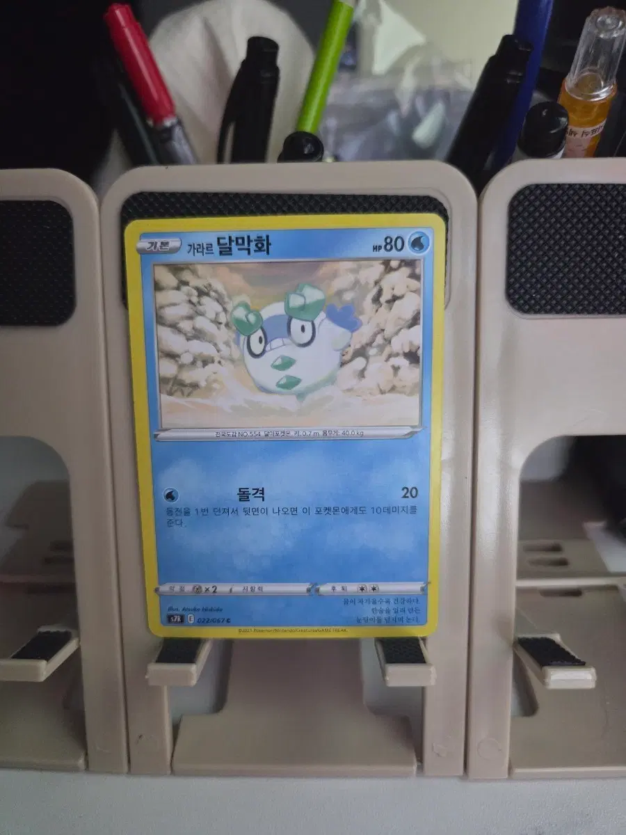 포켓몬카드 가라르 달막화