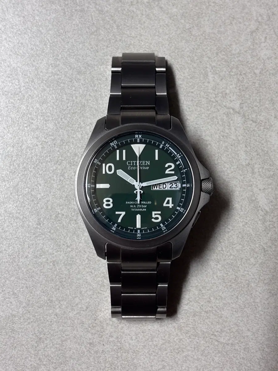 시티즌 PMD56 citizen 에코 드라이브 티타늄 녹판