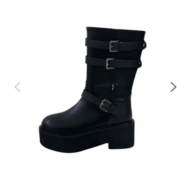애즈온 마야 부츠 미디 버클 부츠 MAYA MIDI BUCKLE BOOTS