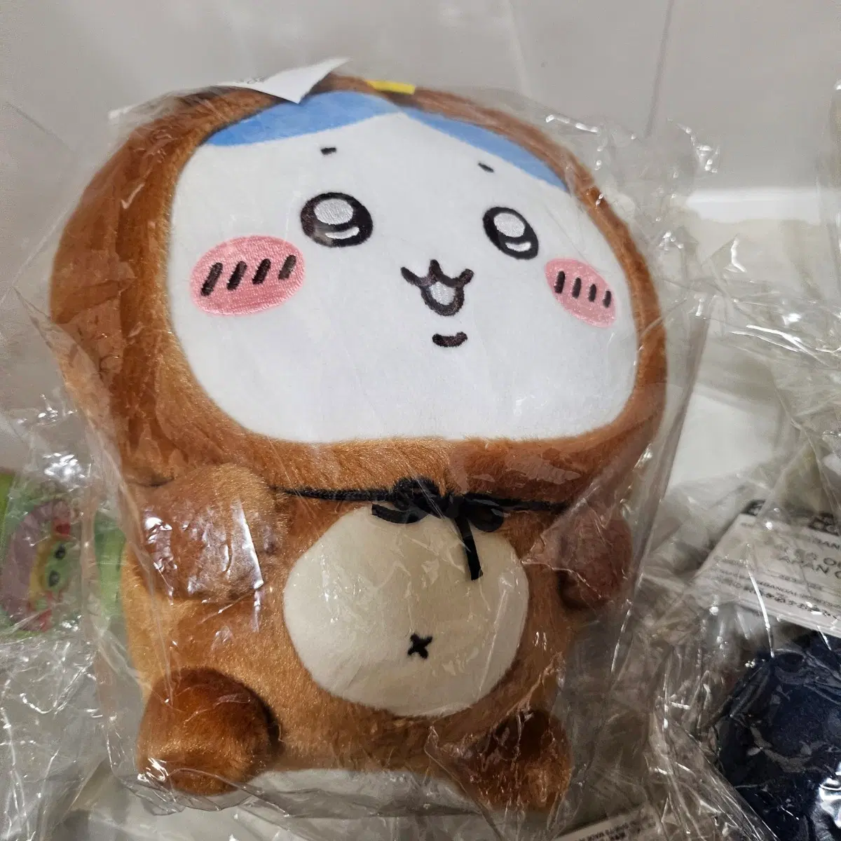 치이카와 먼작귀 너구리 타누키 하치와레 B상 누이 인형