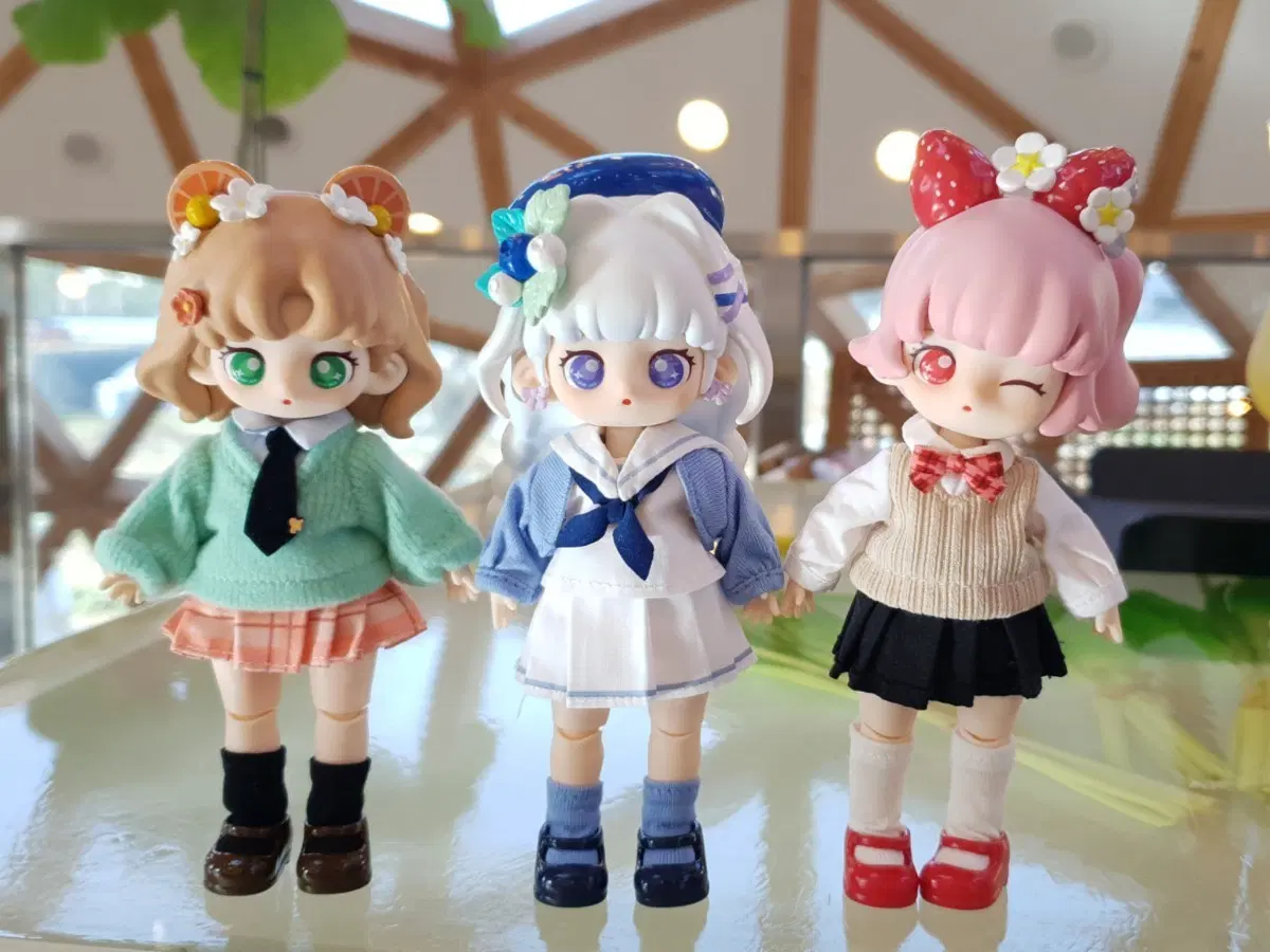 시몬토이스 티나 Simon toys teenar 스윗하트 캠퍼스 BJD 3개 일괄