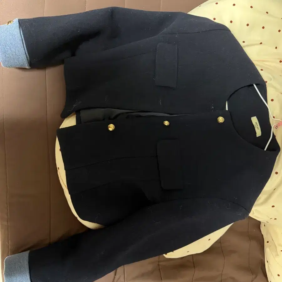 네이비 자켓