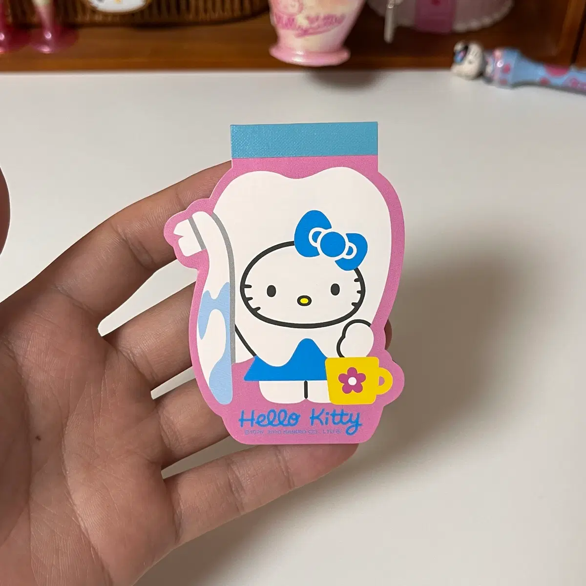 고전키티 치아 키티 이빨 키티 메모지