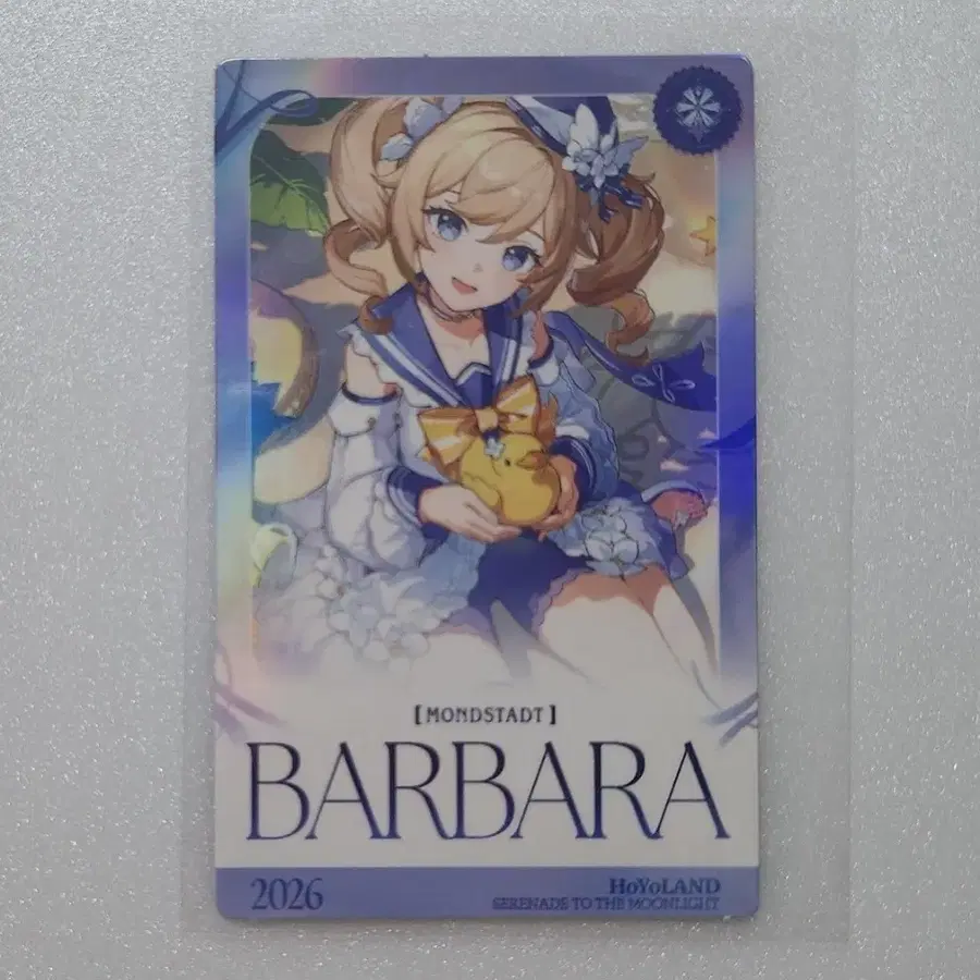 호요랜드 원신 점괘 2026 바바라 점괘 카드 BARBARA