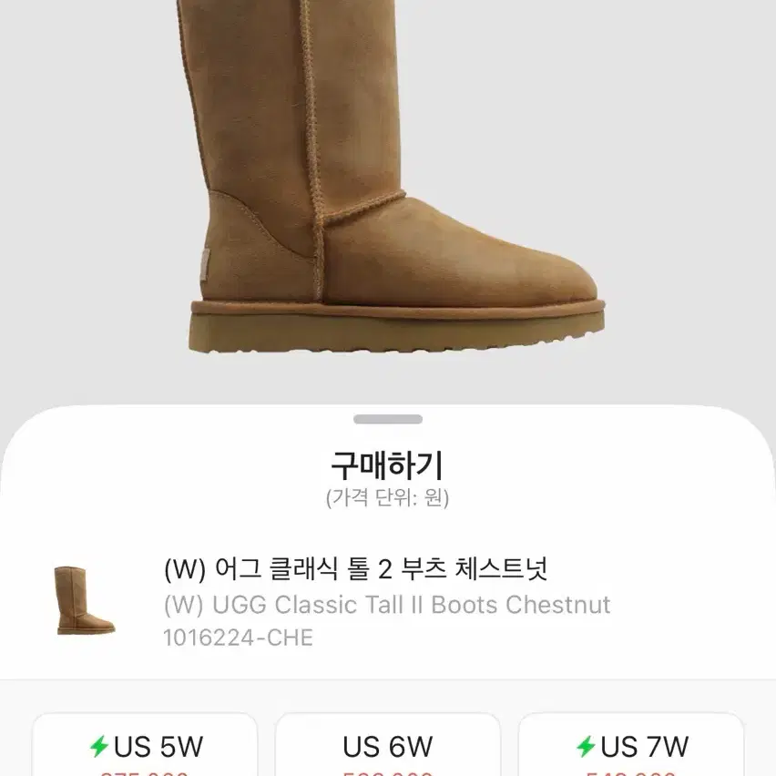 어그 클래식 톨2 부츠