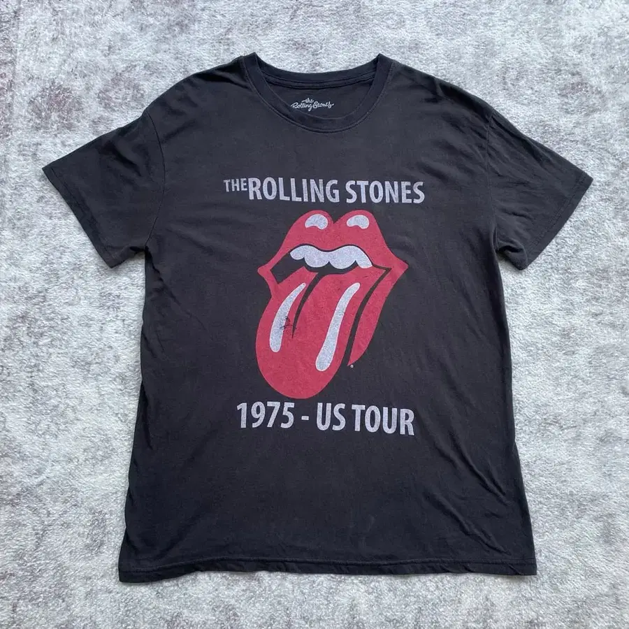 (XL) 롤링스톤즈 1975 US Tour 밴드티 티셔츠