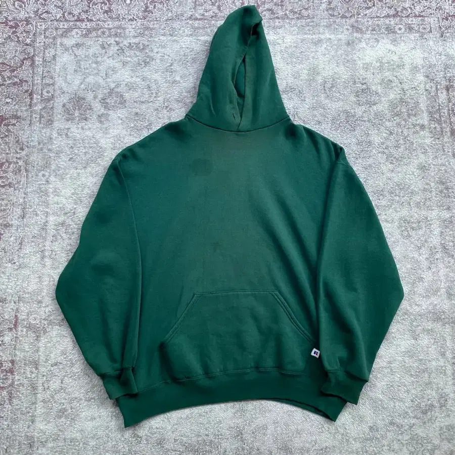 (XXL) 90s 빈티지 러셀 후드 그린 USA