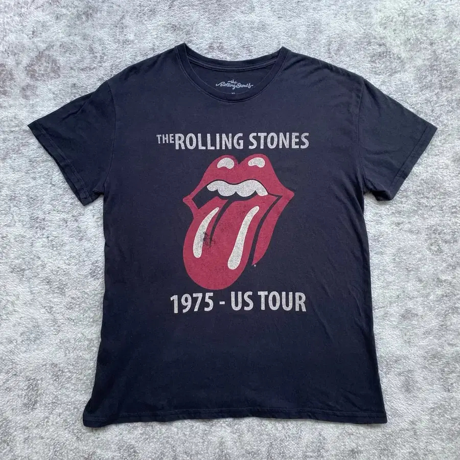 (XL) 롤링스톤즈 1975 US Tour 밴드티 티셔츠