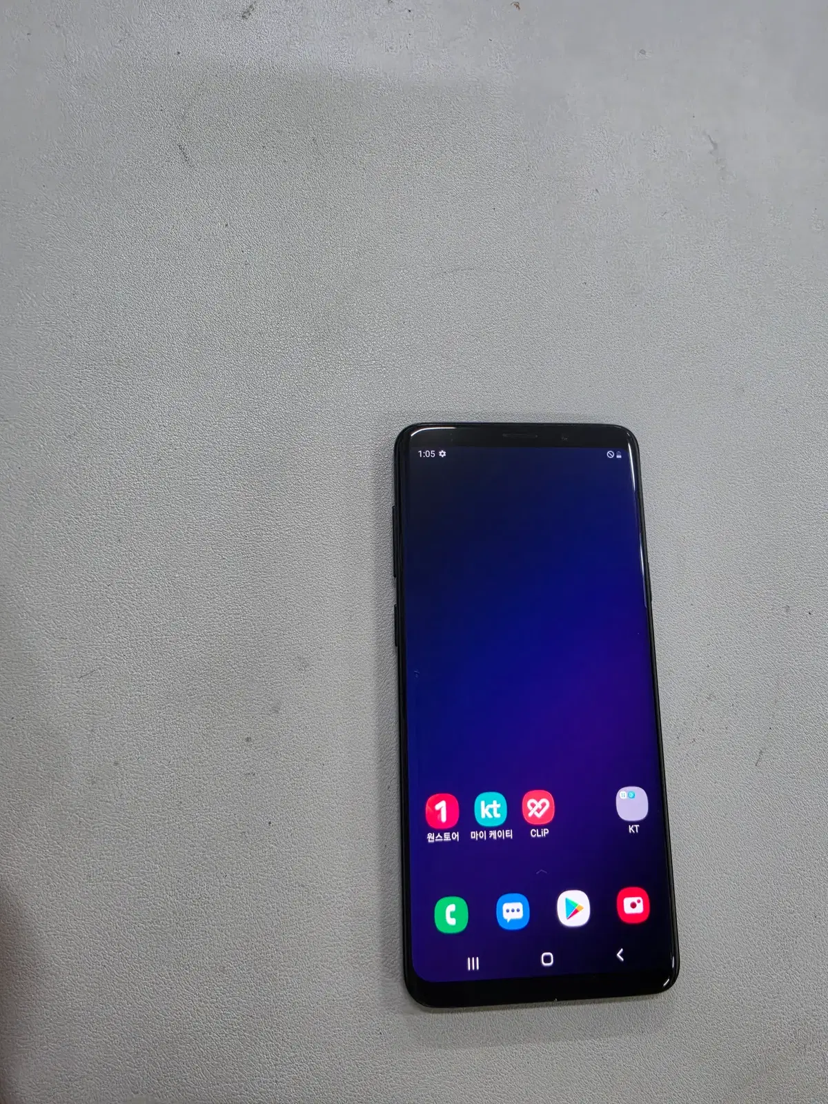 갤럭시 S9플러스 블랙 256GB 무잔상 정상공기기 중고폰