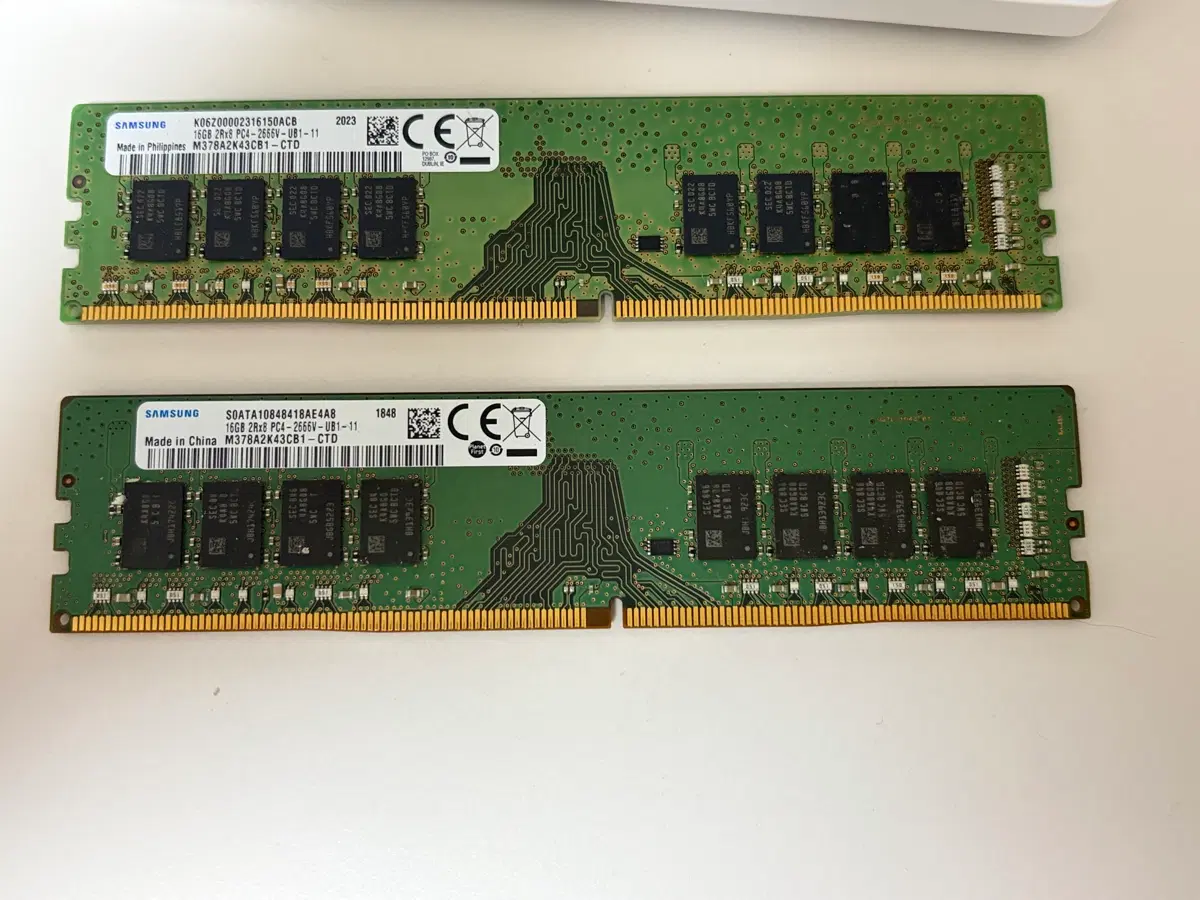 삼성 DDR4 16GB PC4-2666 판매합니다