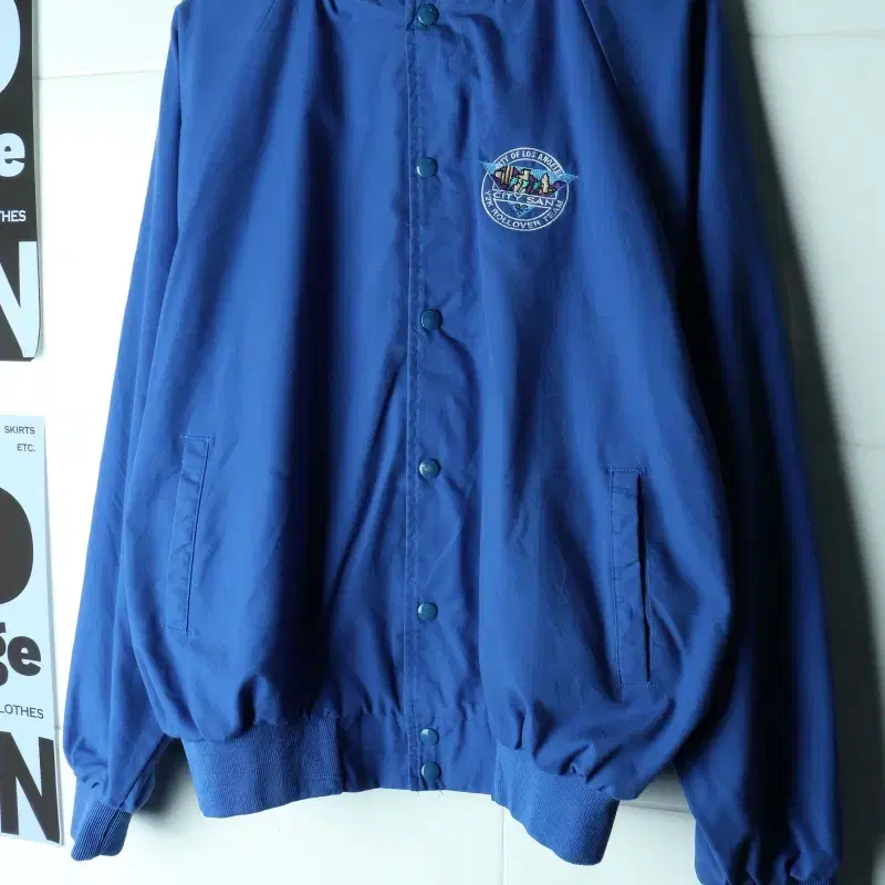 (XL-2XL) 어번 집업 바람막이 점퍼자켓 90S 년대-H40372