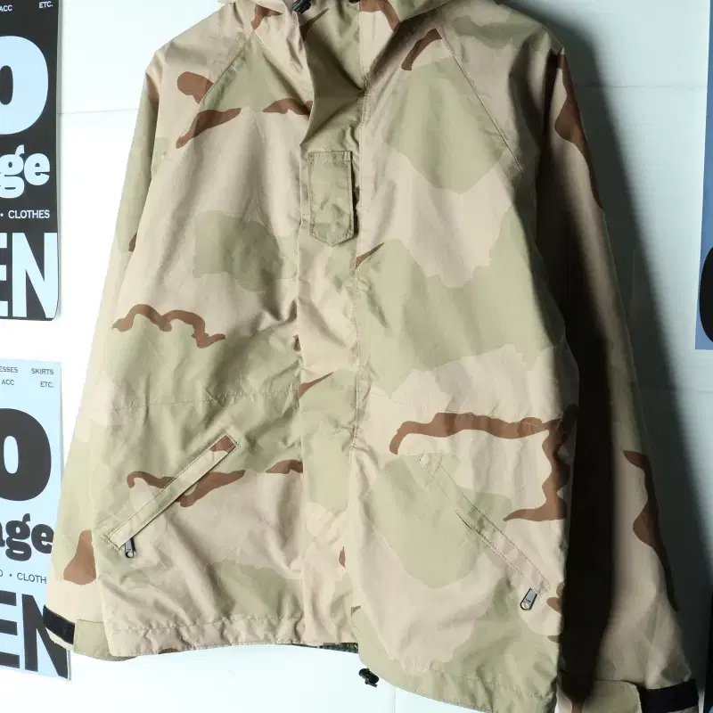 (M-2XL) 로그하우스 디자이닝 집업 바람막이 점퍼자켓-H40373