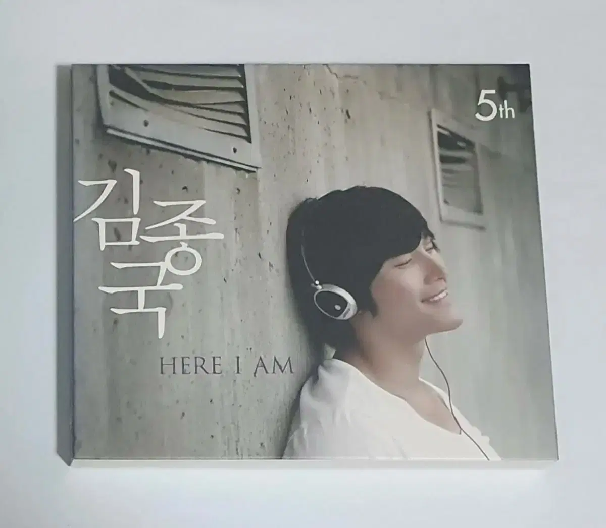 김종국 5집 Here I Am 앨범 시디 CD