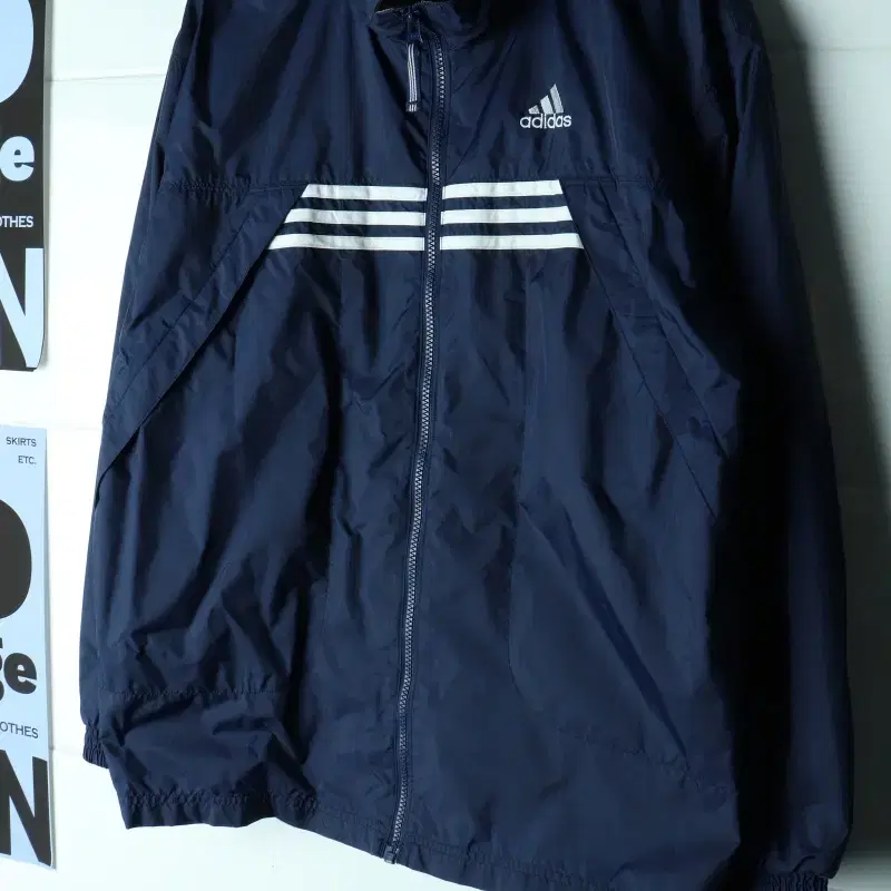 (M-2XL) 아디다스 집업 바람막이 점퍼자켓 90S 년대-H40382