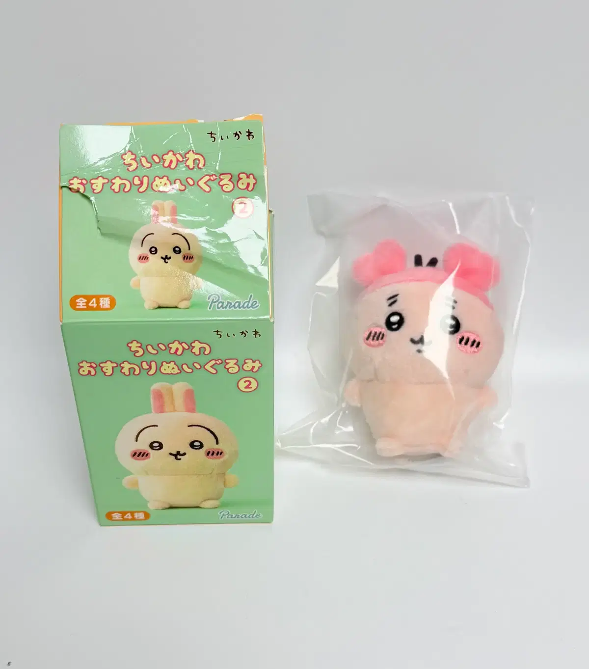 확인개봉) 치이카와 오스와리 누이구루미 앉은누이 2 카니 인형